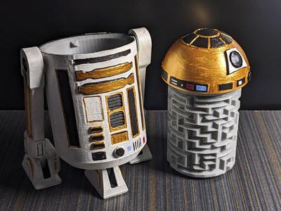 R2 Astromech Droid Maze Container - posable
