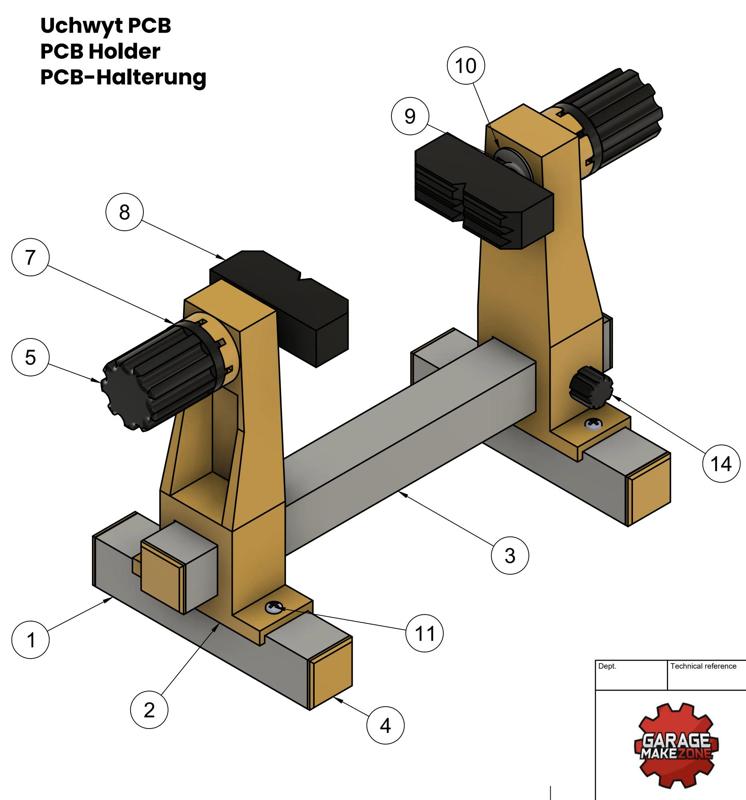 Circuit Board, PCB holder