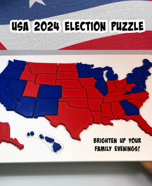 USA 2024 Election Puzzle Game