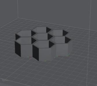 Hexagon Hexagon Dice Holder