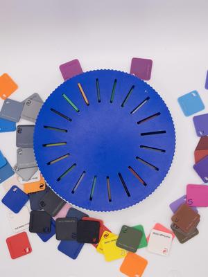 BambuLab Filament Swatch Carousel [20 or 40 slot Variants]