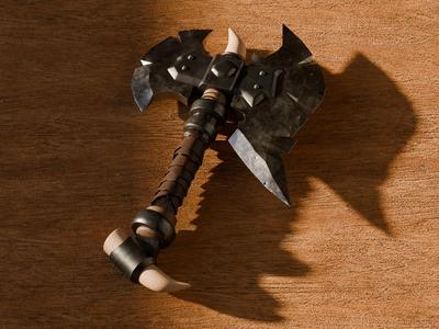 AXE - Fantasy axe scale 1:1