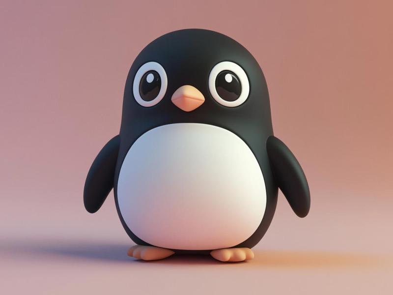 Cute Penguin Bead for bracelets, paracords, EDC