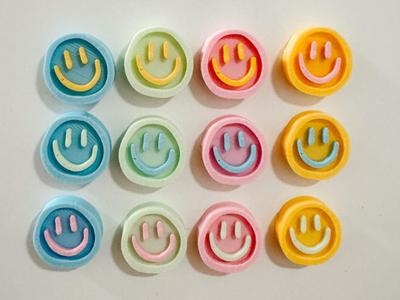 Smiley Fridge Magnet Perfect Imperfect Good Vibes