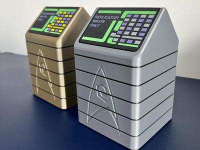Star Trek Themed - Replicator Waste Bin
