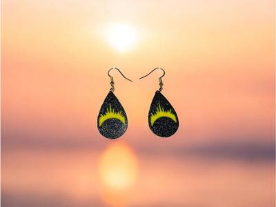 Sunset earrings
