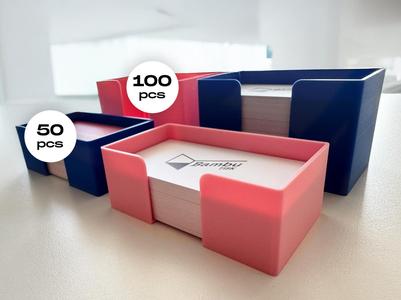 90×50 mm Business Card Holder – 100 & 50 Capacity