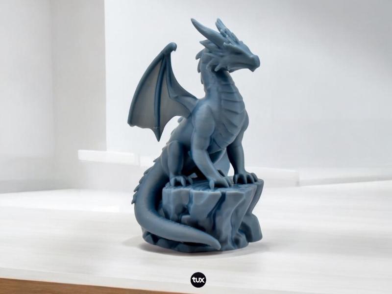 Guardian of the Sky Cliff – Dragon Statue