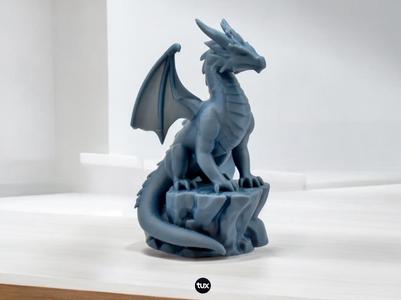 Guardian of the Sky Cliff – Dragon Statue