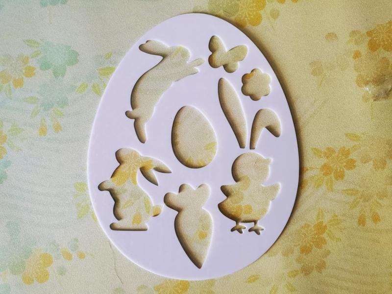 Easter Stencil Set - Egg&Friends