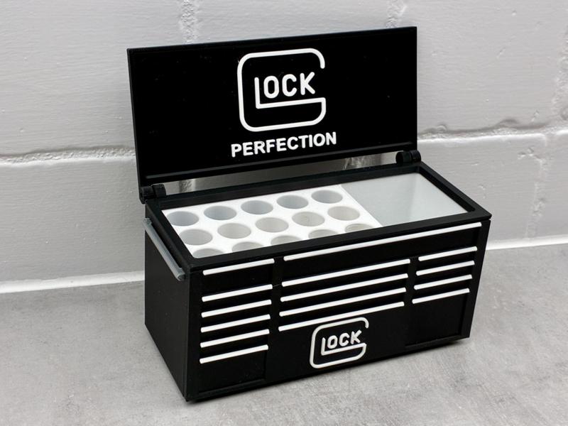 Glock gun pistol rifle inspired desk organizer