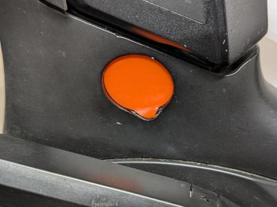 Bosch battery charging cover
