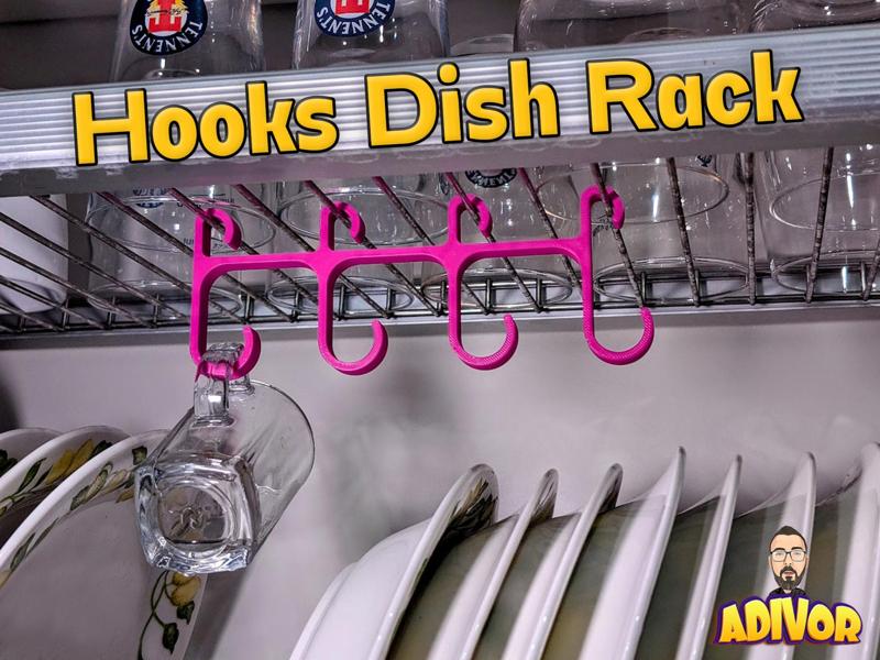 Hooks for Dish Rack