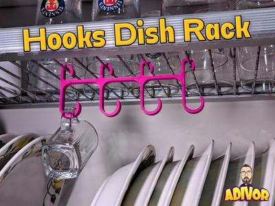 Hooks for Dish Rack