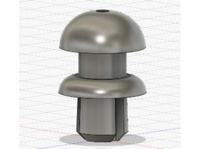 Rear Shelf Clips 208 Peugeot