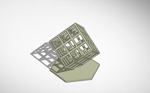 3D printer test cube