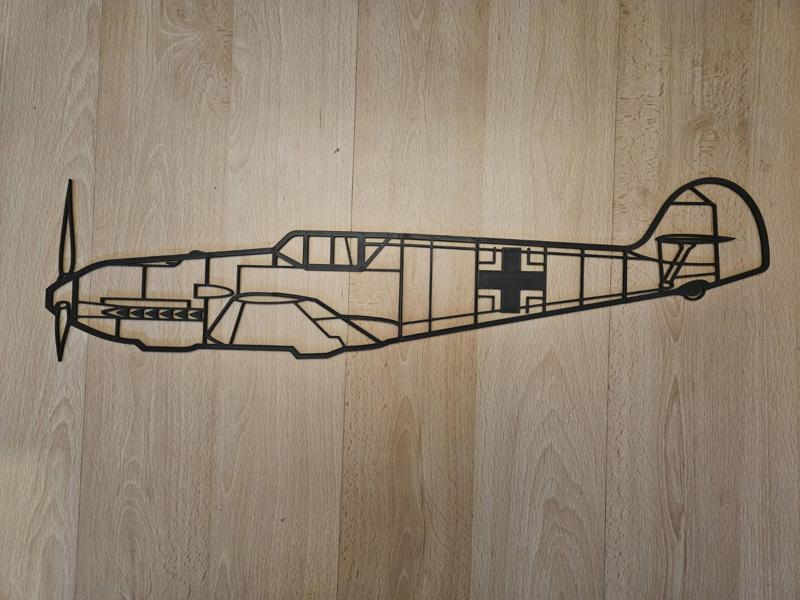 Aircraft Wallart Series Bf109 (Large) 