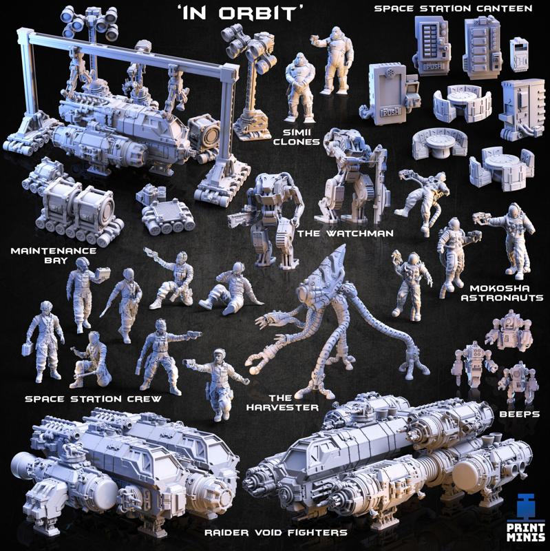 In Orbit Collection - command your crew and defend the Devana Space Station!