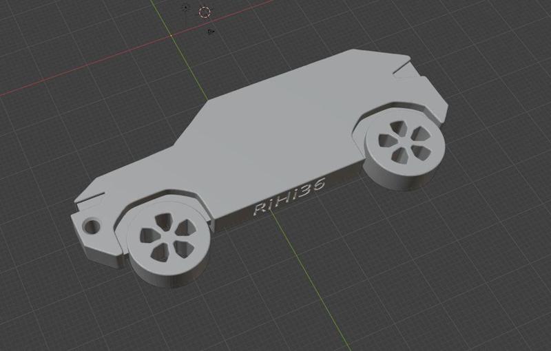 Duster 3 Keychain
