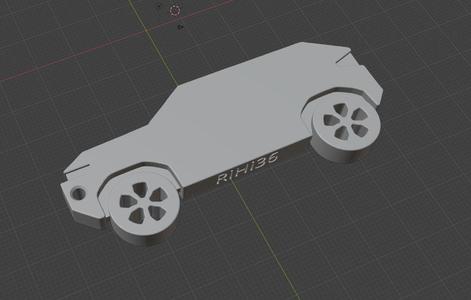 Duster 3 Keychain