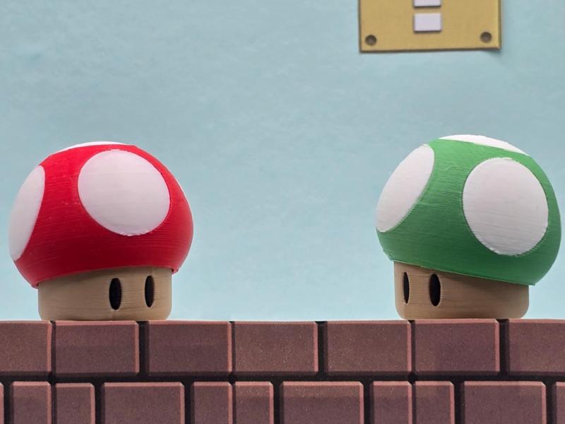Mario Mushroom Fidget Clicker