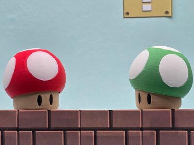 Mario Mushroom Fidget Clicker