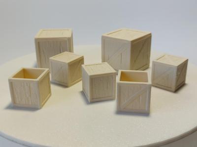 Wooden Crates Set – For DnD and Fantasy Games