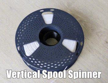 Horizontal Spool Holder [No Bearing Needed]