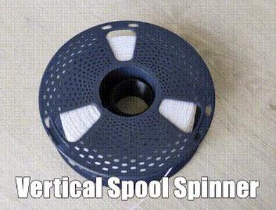 Horizontal Spool Holder [No Bearing Needed]