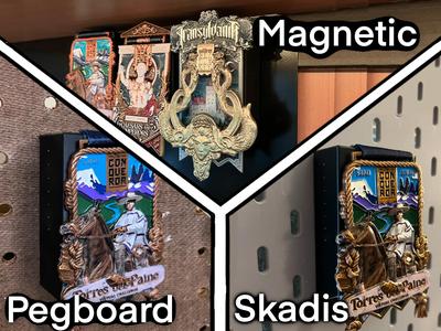 Conqueror Challenge Medal Display