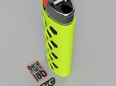 BIC Lighter Cover Studio 1 - Cover Accendino BIC