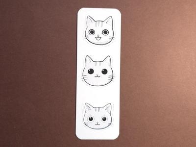 Sticker Cats 2 Bookmark