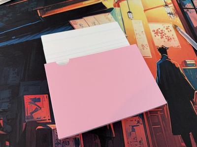 Karteikarten Box / Index Card Box Din A6 