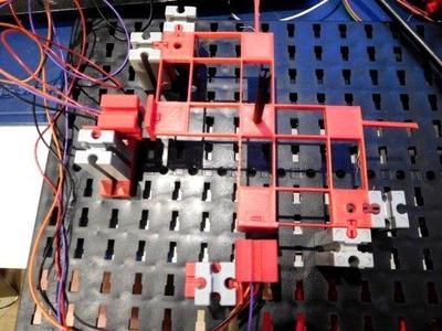 Flexure for Fischertechnik for 2D Force Measurements