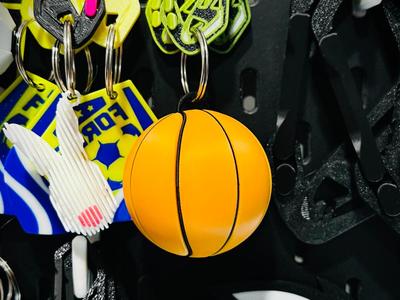 Basketball Keychain