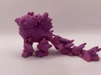 Articulated Chibi Gryphon