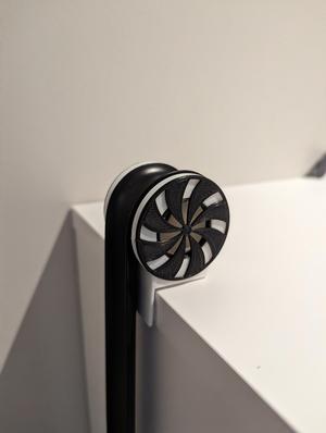 Ikea metal shoe horn holder