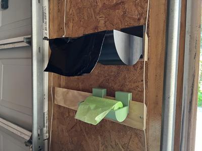 French Cleat Small Trash Bag Roll Holder