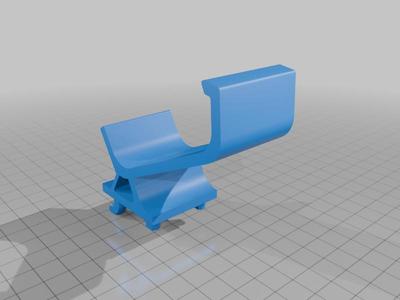 Xbox gamepad holder for pegboard