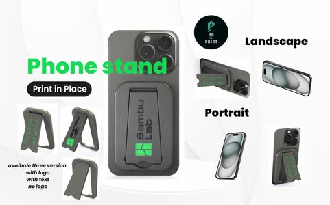 Phone stand (print in place)