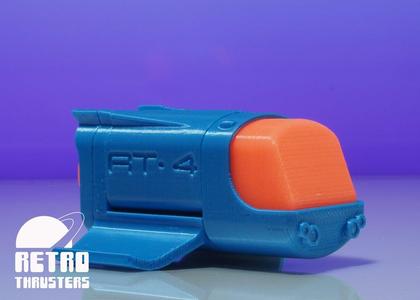 Retro Thrusters RT4 - Sci-fi spaceship toy - no supports