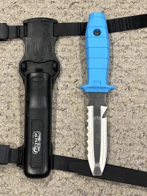 SCUBA Dive Knife Replacement Handle
