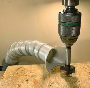 Flexible segmented vacuum hose 40mm (fits DN40 pipes) for ShopVac