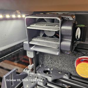 Louvered Servo 60mm Fan