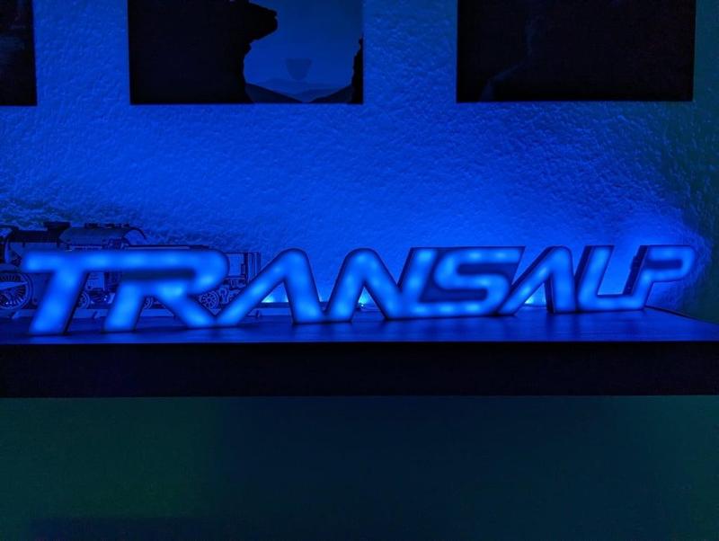 Honda Transalp Neon Sign (LED)