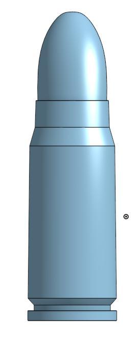 7.65x25mm Borchardt Cartridge