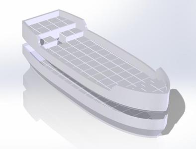 Spacers for a Longer TTRPG Boat - Remix