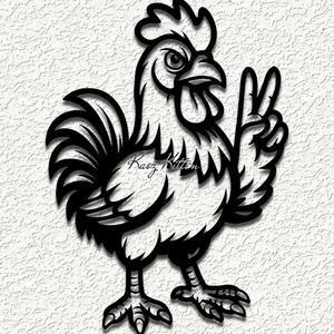farm chicken rooster wall art home decor