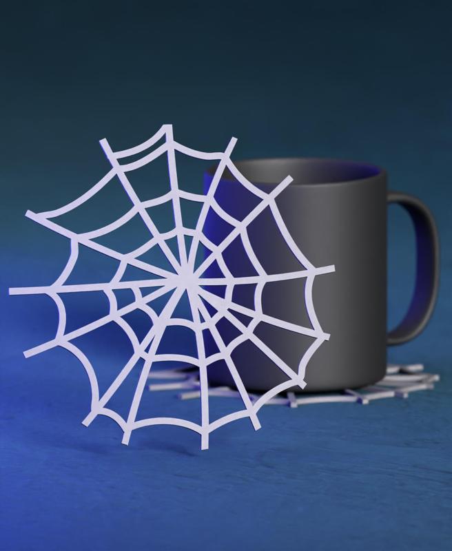 Widow's Web Coaster