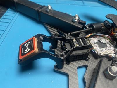 TBS Source X FPV GPS Mount for GEPRC M1025 and Receiver Mount
